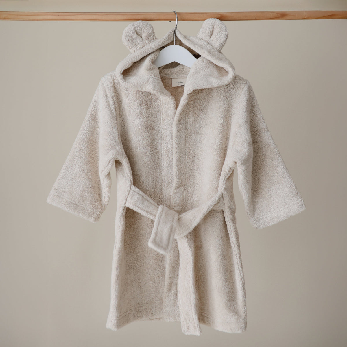 Organic Cotton Bear Robe