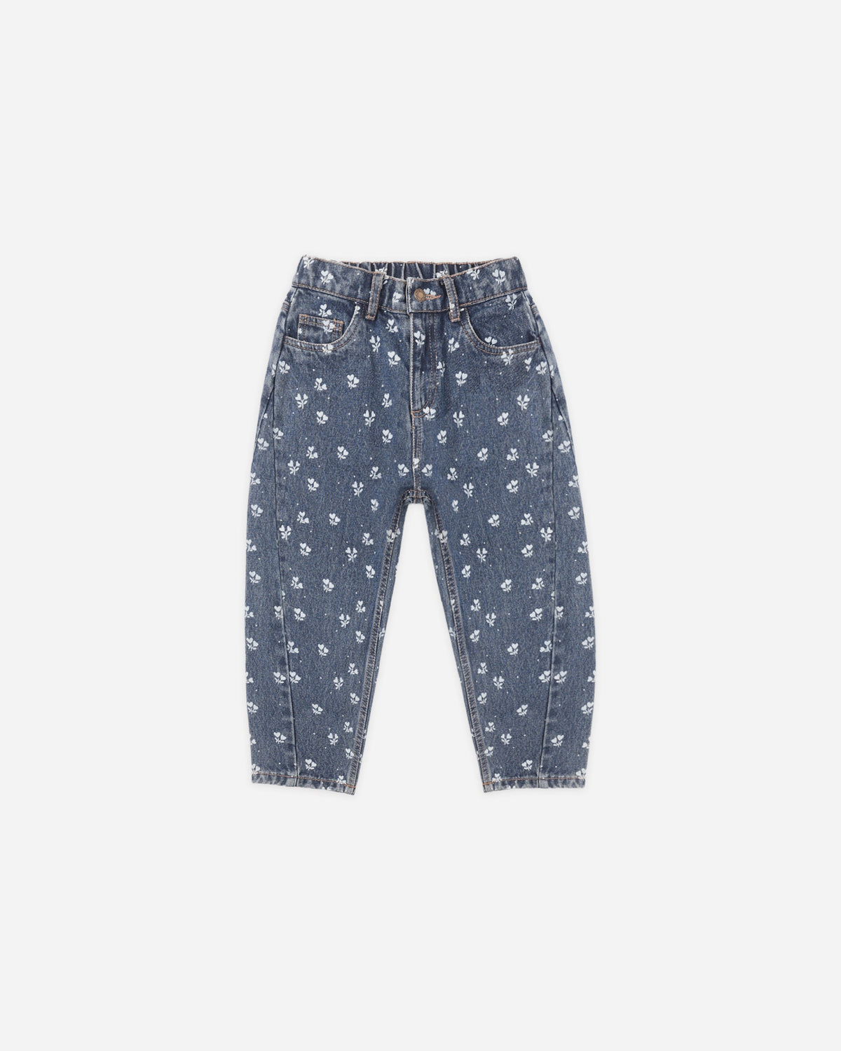 Barrel Pant, Heart Ditsy