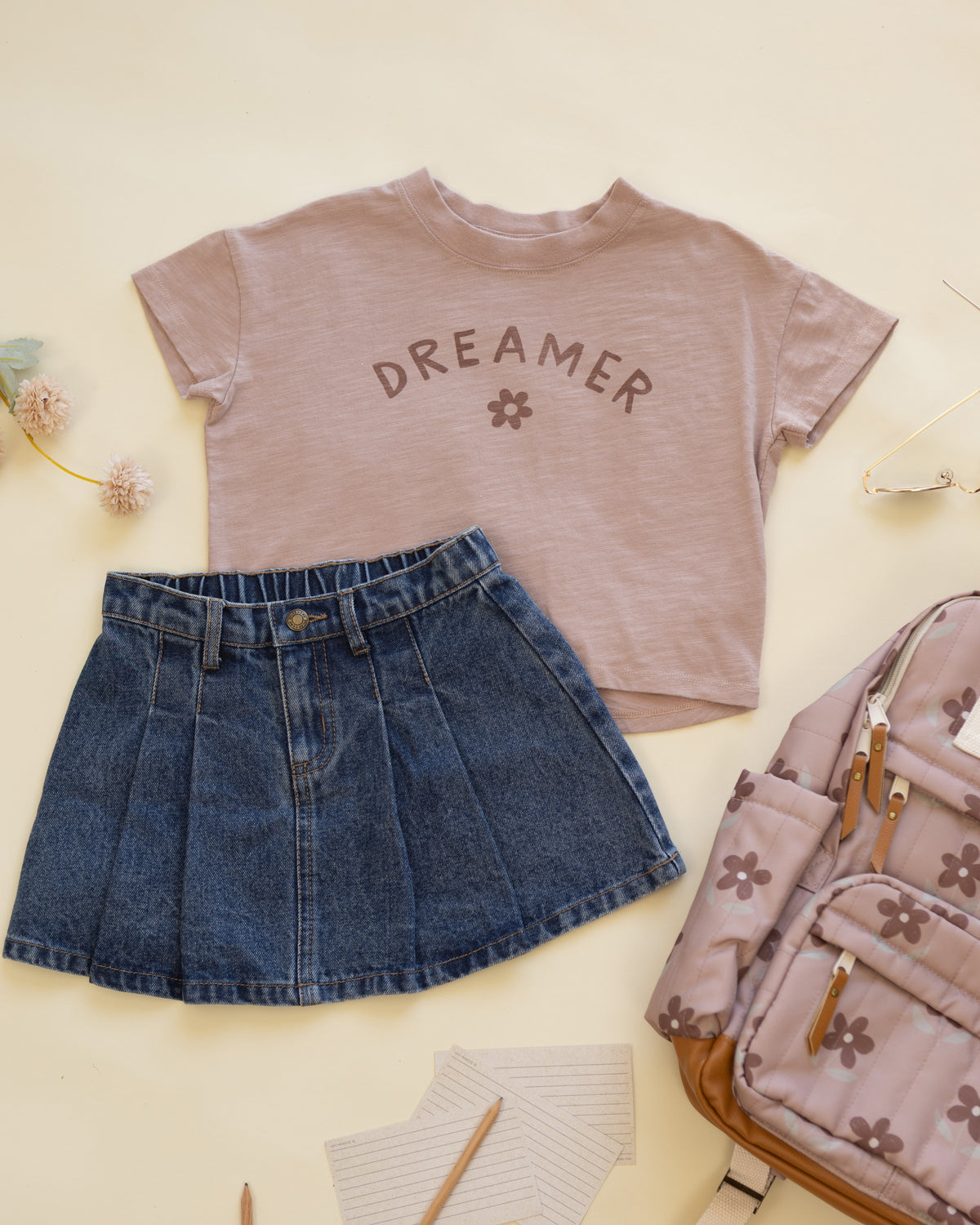 Boxy Tee, Dreamer detail