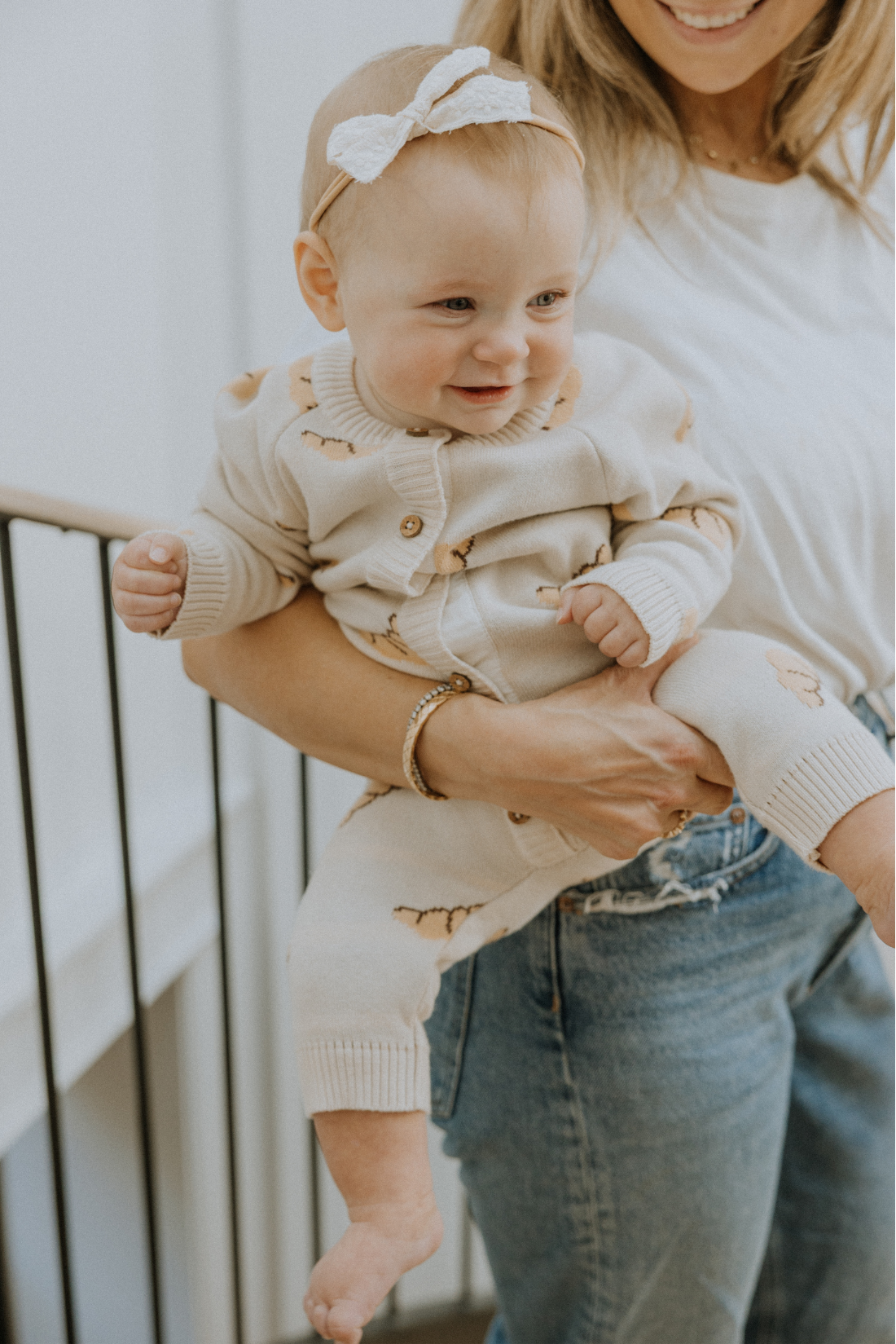Knit Croissant Romper