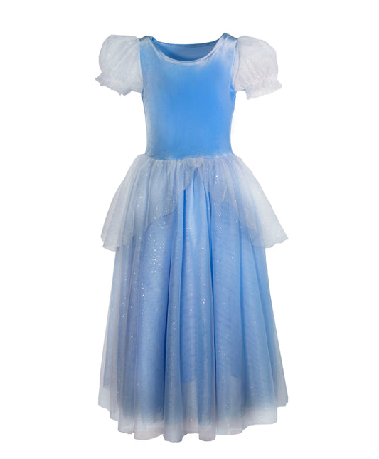 The Princess Cinderella Blue Costume Dress - front