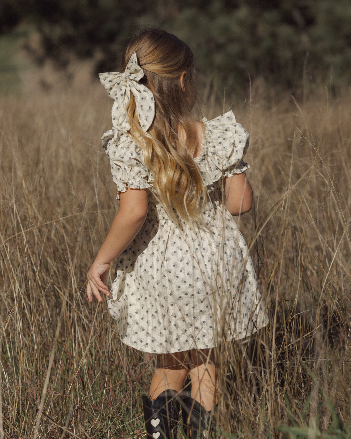 Dillon Dress, Vintage Fleur detail