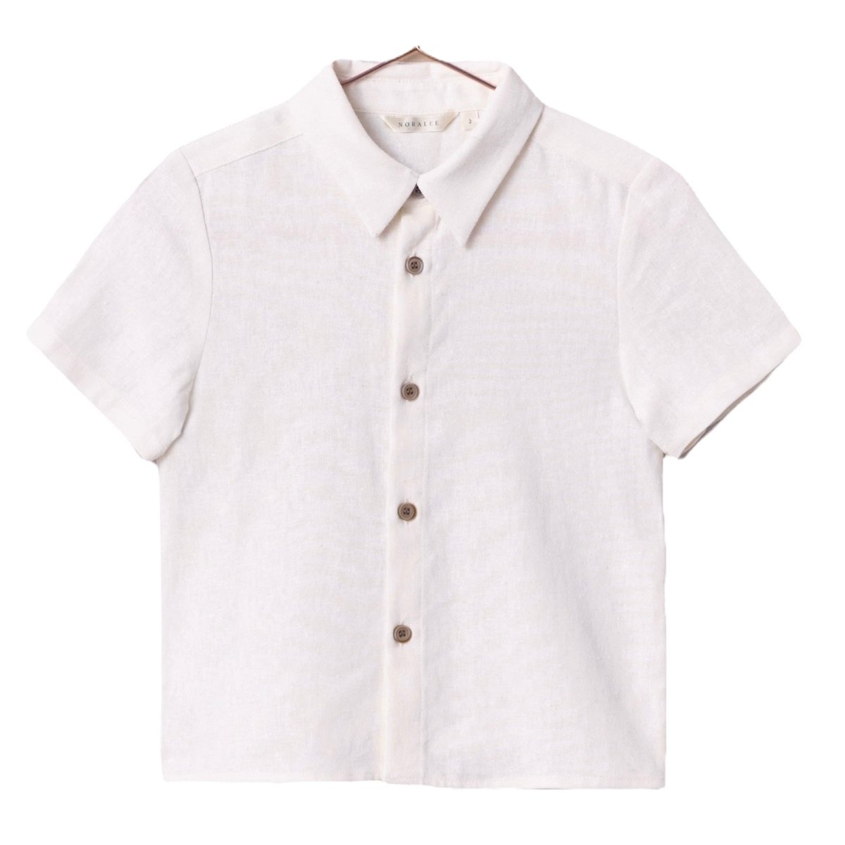 Atlas Short Sleeve Button Down Top