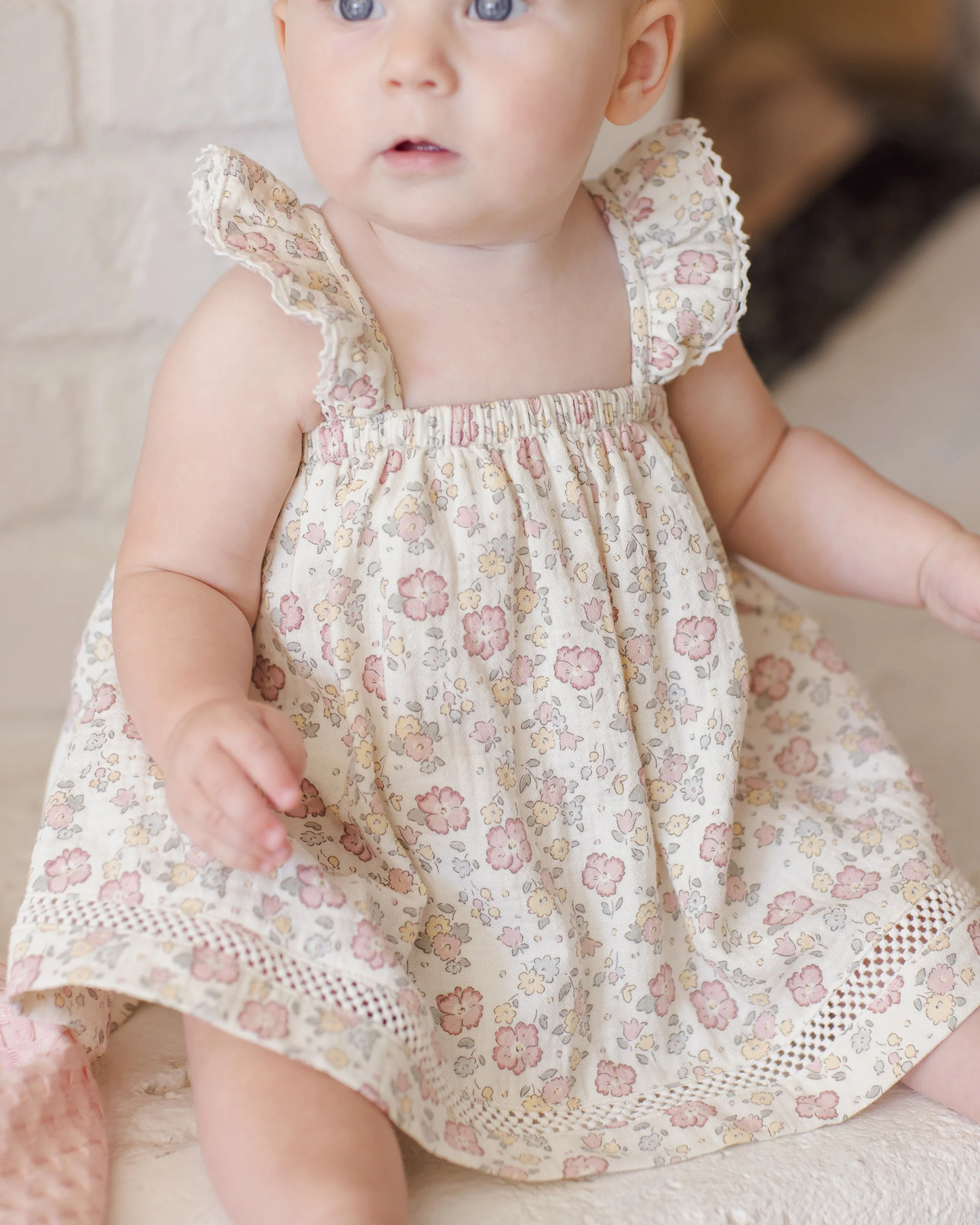 Ruffled Tank Dress Bloom