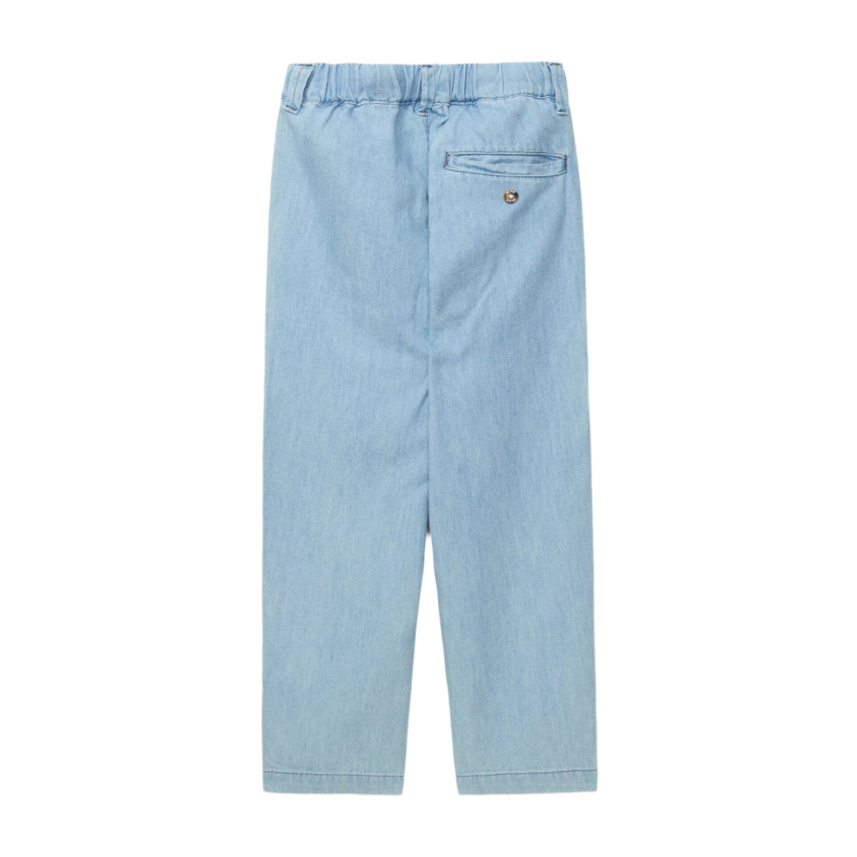 Denim Drawstring Pants