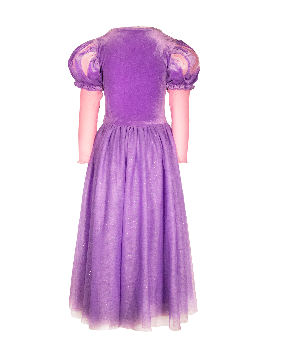 The Rapunzel Costume Dress - back