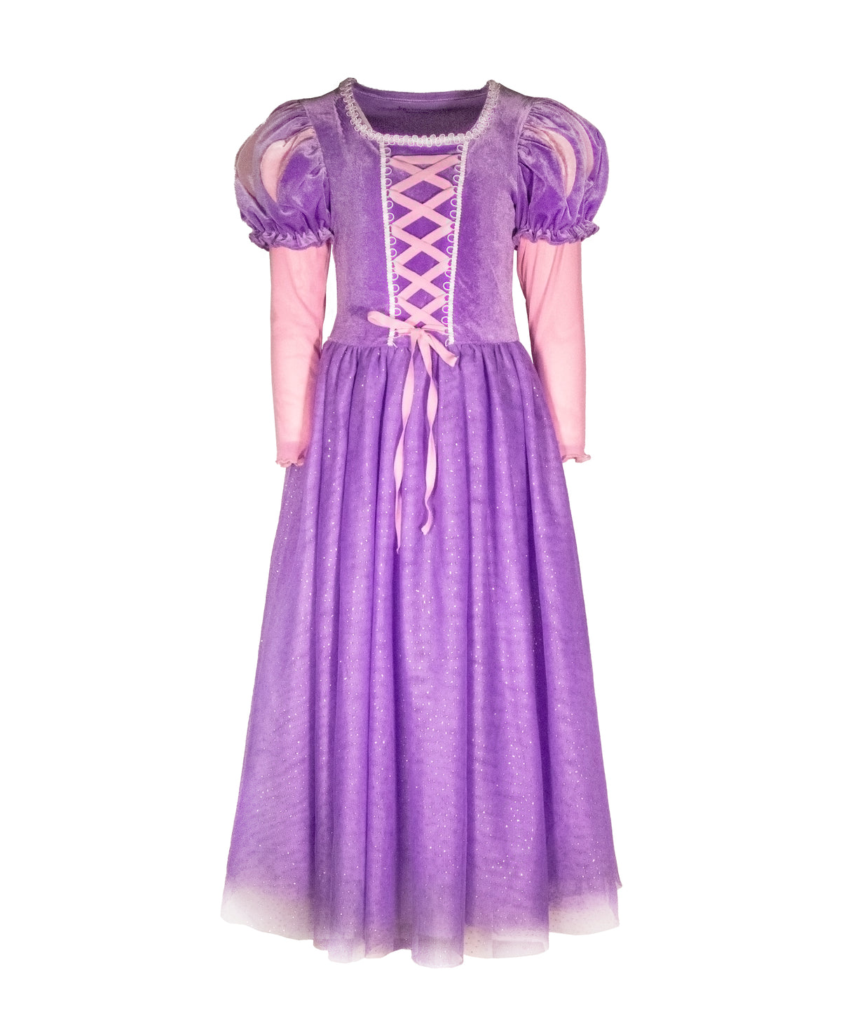 The Rapunzel Costume Dress - front